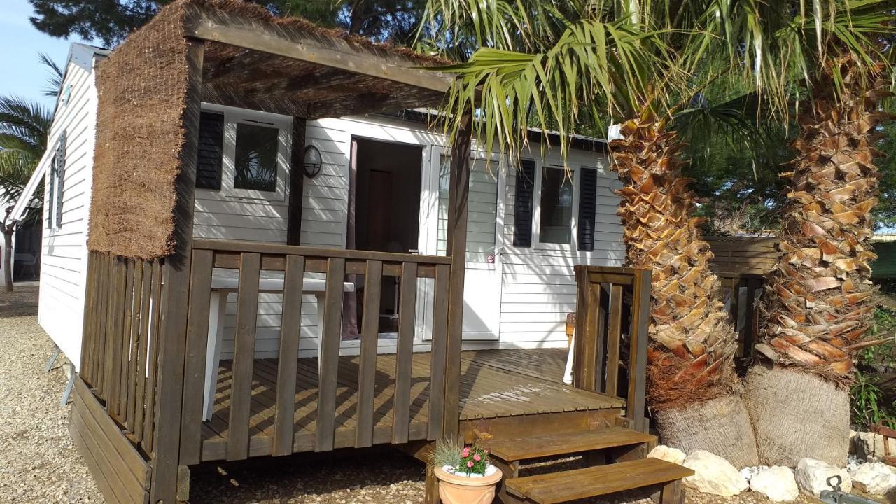 Mobilhome Chez Cathy & Simon Marseillan Kültér fotó